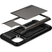 Spigen Apple iPhone 11 Pro Max Kılıf Slim Armor CS Gunmetal - 075CS27140