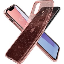 Spigen Apple iPhone 11 Kılıf Liquid Crystal Glitter Rose Quartz - 076CS27182