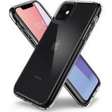 Spigen Apple iPhone 11 Kılıf Ultra Hybrid Crystal Clear - 076CS27185
