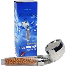 Relax Stream %50 Su Tasarruflu Duş Başlığı Kokulu ve Arıtmalı Banyo Duş Başlığı