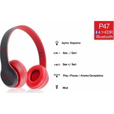 EDR P47 Wireless Bluetooth Kulaklık