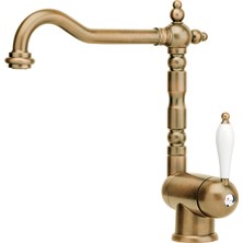 Franke Old England Tek Kumandalı Armatür Bronz