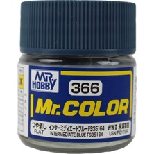Mr. Hobby 366 Mr. Color Intermediate Blue FS35164 Maket Boyası