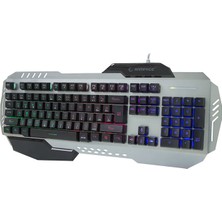 Rampage KB-R79 Rainbow Backlight USB LC Layout Oyuncu Klavye