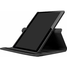 Microsonic Huawei MediaPad T3 7'' Kılıf 360 Rotating Stand Deri Koyu Pembe