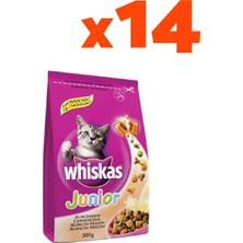 Whiskas 300 g Tavuklu Yavru Kuru Kedi Maması 14'lü Set