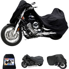 Coverplus Kawasaki Z 250SL Motosiklet Brandası Siyah