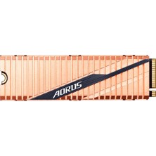 GIGABYTE AORUS NVMe Gen4 SSD 2TB GIGABYTE GP-ASM2NE6200TTTD, 2 TB, 5000 MB/s, 4400 MB/s, PCI-Express 4.0x4, NVMe 1.3, M.2 2280