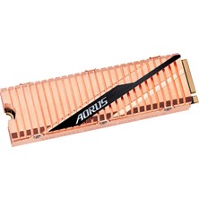 GIGABYTE AORUS NVMe Gen4 SSD 2TB GIGABYTE GP-ASM2NE6200TTTD, 2 TB, 5000 MB/s, 4400 MB/s, PCI-Express 4.0x4, NVMe 1.3, M.2 2280