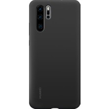 Huawei Vogue P30 Pro Silikon Arka Kapak - Siyah