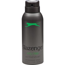 Slazenger Active Sport Yeşil 125 Ml Erkek Parfümü + 150 Ml Deodorant Set