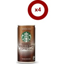 Starbuck's Doubleshot 200 ml 4'lü Set