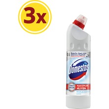 Domestos Çamaşır Suyu 750 ml Kar Beyaz - 3'lü Copack