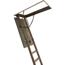 Aytürk Optistep 70 x 120 cm Ahşap Çatı Merdiveni