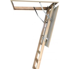 Aytürk Optistep 70 x 120 cm Ahşap Çatı Merdiveni