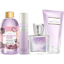 Avon Viva La Vita Edp 30 ml Kadın Parfüm 4'lü Set