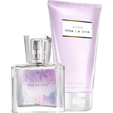 Avon Viva La Vita Edp 30 ml Kadın Parfüm + Losyon 2 Li Set