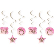 Kikajoy Team Bride Spiral Sarkıt Süs 6'lı