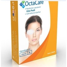 Octacare Steril Göz Pedi - 6,5 cm x 9,5 cm 5 Kutu 25 Adet