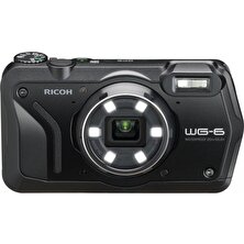Ricoh Wg-6 Dijital Kompakt Outdoor Fotoğraf Makinesi Siyah