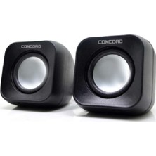 Concord C-799 1+1 Mini USB PC Speaker - Siyah