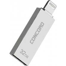 Concord C-OTGL Otg Lightning 32GB USB 3.0 Flash Bellek