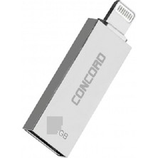Concord C-OTGL Otg Lightning 64GB USB 3.0 Flash Bellek