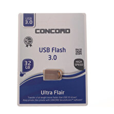 Concord C-3U 32GB USB 3.0 Metal Mini Flash Bellek