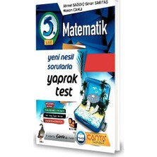 Çanta Yayınları 5.Sınıf Matematik Yaprak Test-2020 Ahmet Sağdıç - Sinan Sarıtaş