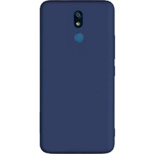Microcase LG K40 Premium Matte Silikon Kılıf - Lacivert