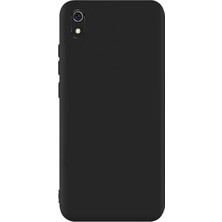 Microcase Xiaomi Redmi 7A Premium Matte Silikon Kılıf - Siyah