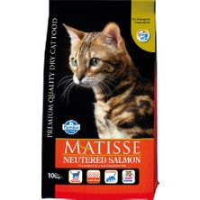 Matisse Neutered Salmon Kısırlaştırılmış Somonlu 10 kg Yetişkin Kuru Kedi Maması