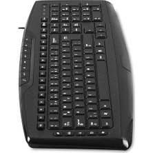 Everest KB-920 Siyah USB Full Boy Q Ofis 14 Multimadia Tuşlu Klavye