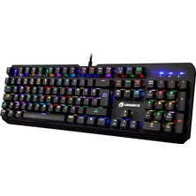 GameBooster G92K RGB King RGB Aydınlatmalı Mekanik Oyun Klavyesi (GB-G92K)