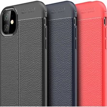 Case 4U Apple iPhone 11 Kılıf Darbeye Dayanıklı Niss Arka Kapak Siyah