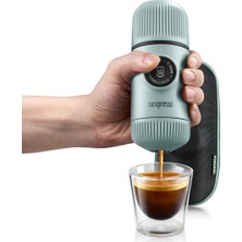 Wacaco Nanopresso Manuel Espresso Makinesi Buz Mavisi