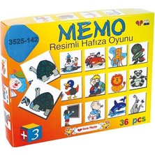 Güçlü Toys Memo Resimli Hafıza Oyunu 3525