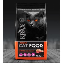 Krax Gurme Renkli Taneli Yetişkin Kedi Maması 15 kg