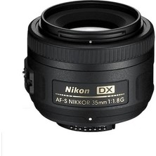 Nikon Af-S Dx Nıkkor 35MM F/1.8g Lens (Karfo Karacasulu Garantili)