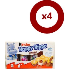 Kinder 20,7 gr Happy Hippo 4'lü