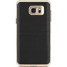 Kılıfist Samsung Galaxy Note Fan Edition Hybrid Tam Korumalı Kılıf Altın