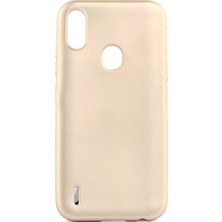 Tekno Grup Casper Via E3 Kılıf Mat Premium Silikon Kılıf - Gold