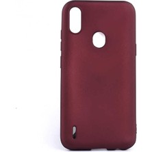 Tekno Grup Casper Via E3 Kılıf Mat Premium Silikon Kılıf - Bordo