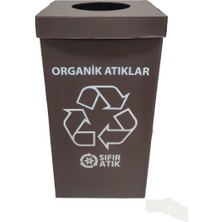 Nok Baskılı 3 Yön Geri Dönüşüm Kutusu