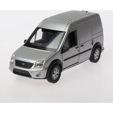 Welly 1:36 Diecast Çek-Bırak Ford Transit Connect -Gri