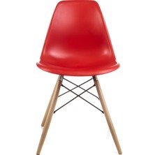 Dorcia Home Kırmızı Eames Sandalye