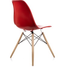 Dorcia Home Kırmızı Eames Sandalye