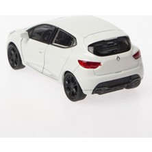 Welly 1:36 Ölçek Diecast Çek-Bırak Renault Clio Rs - Beyaz