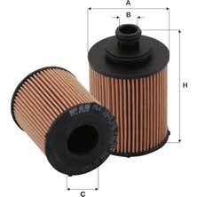 Real Filter Alfa-Romeo-Mito-1-3-16V-Jtdm-Yağ Filtresi 55197218-Hu712-7X-Ox418D-E107Hd166