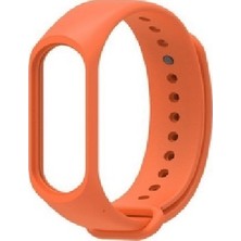 Prolysus  Mi Band 3 Kayış Kordon Bileklik Turuncu